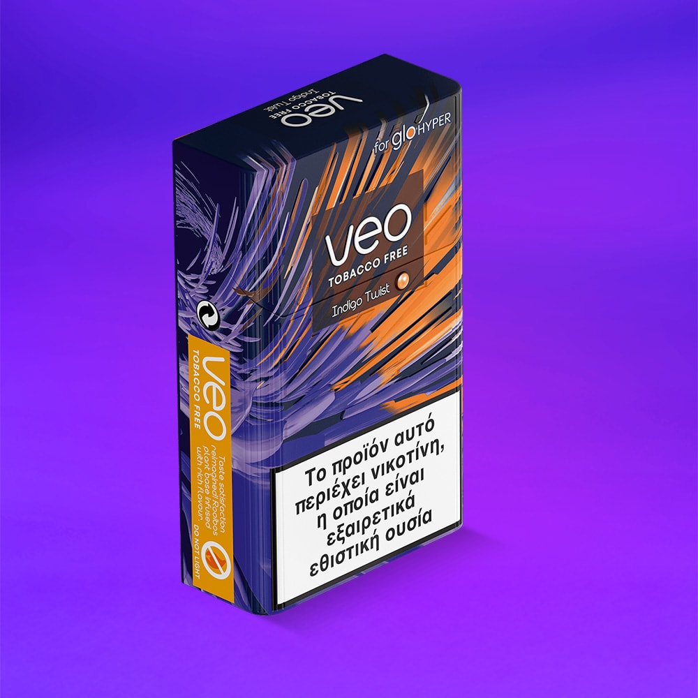  veo™ Indigo Twist veo™ Sticks for glo™ Hyper pro + 